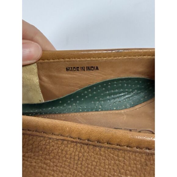Nettleton Mens 10W Leather Loafer Slip On Brown Tan Tassel Dress Shoes Office main image 14